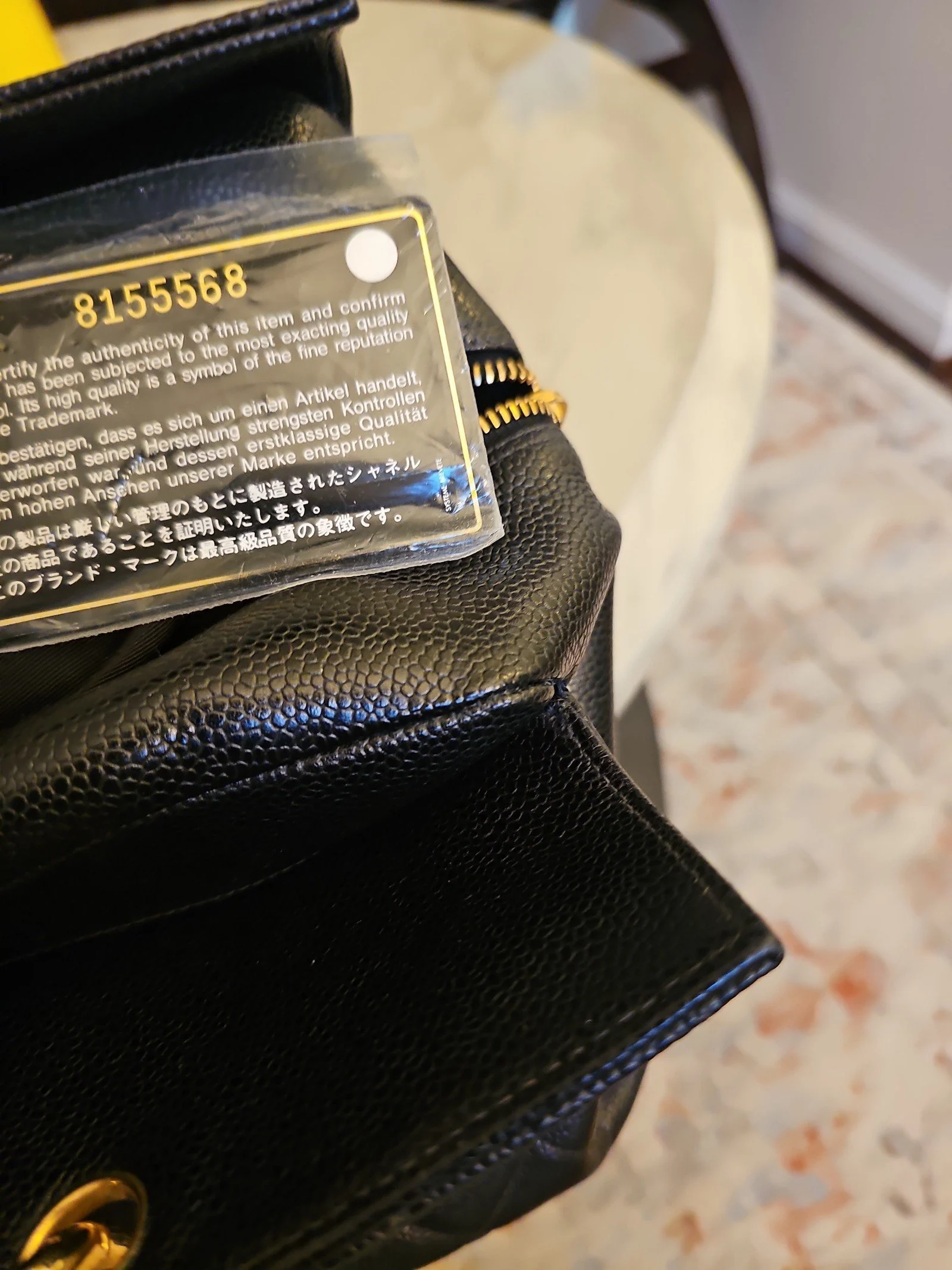 Authentic chanel bag