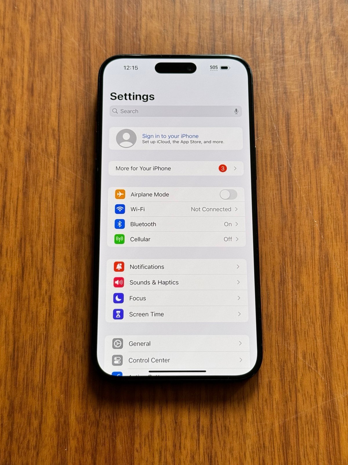 iPhone 15 Pro Max 256GB US Cellular (Open Box New) 100% Battery 5Q95