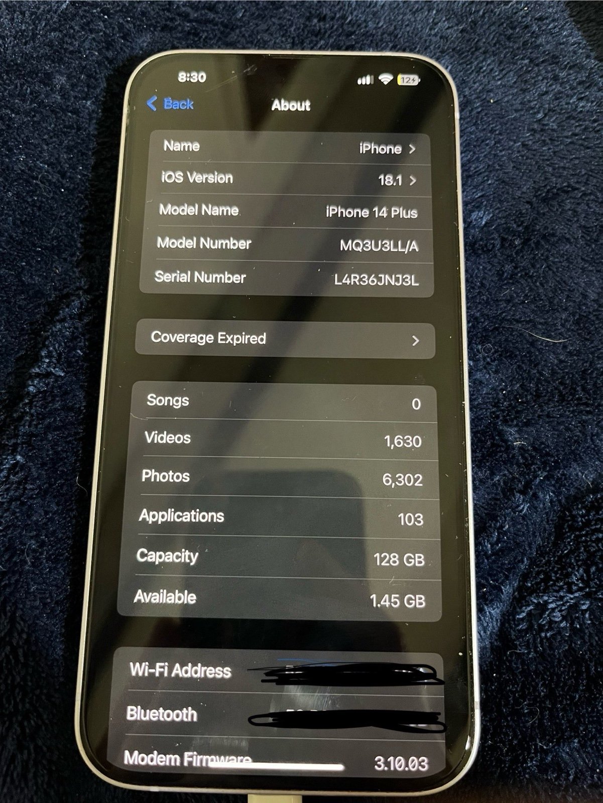 iPhone 14 Plus Unlocked 3A19