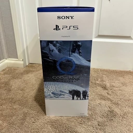 PlayStation 5 God Of War And Wireless Controller Factory Sealed 7Q37