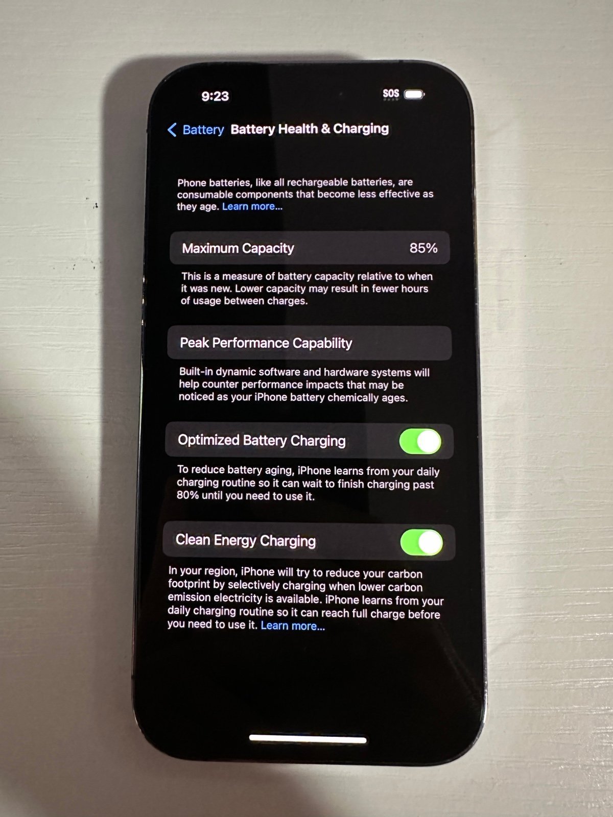 iPhone 14 Pro 256GB Deep Purple AT&T 9F22