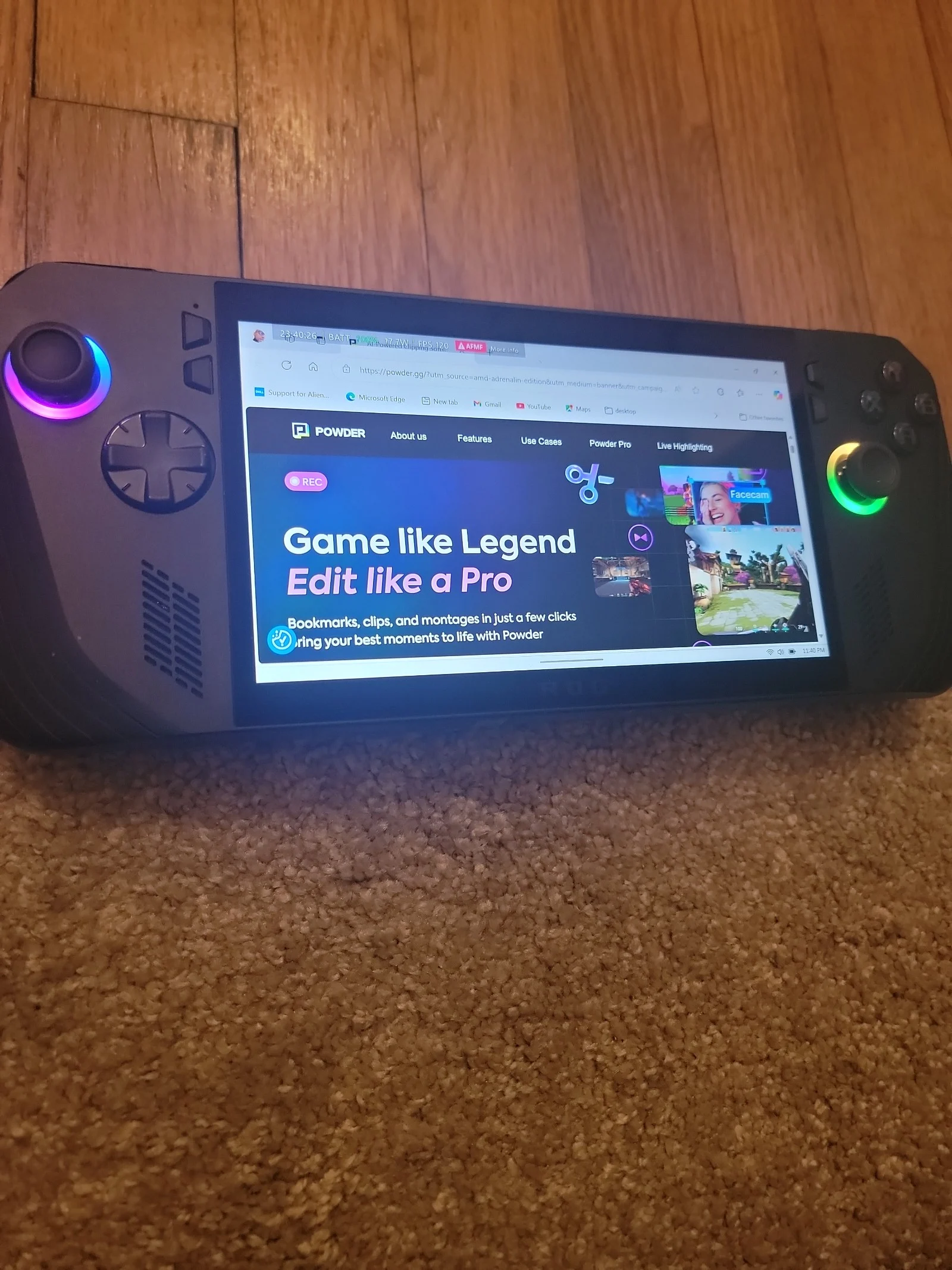 Asus rog ally x 7P27