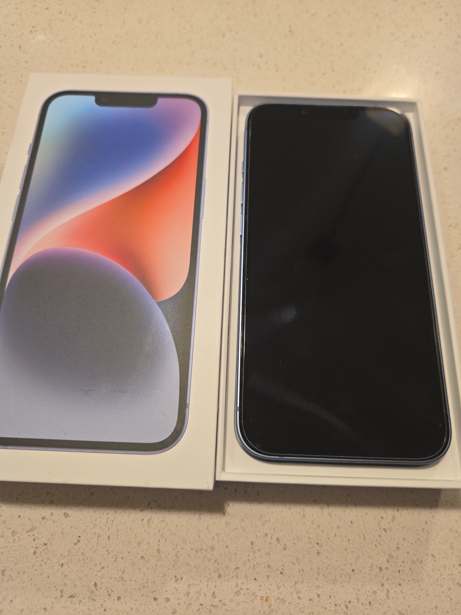 iPhone 14 blue Unlocked SIM free 128 GB 1G99