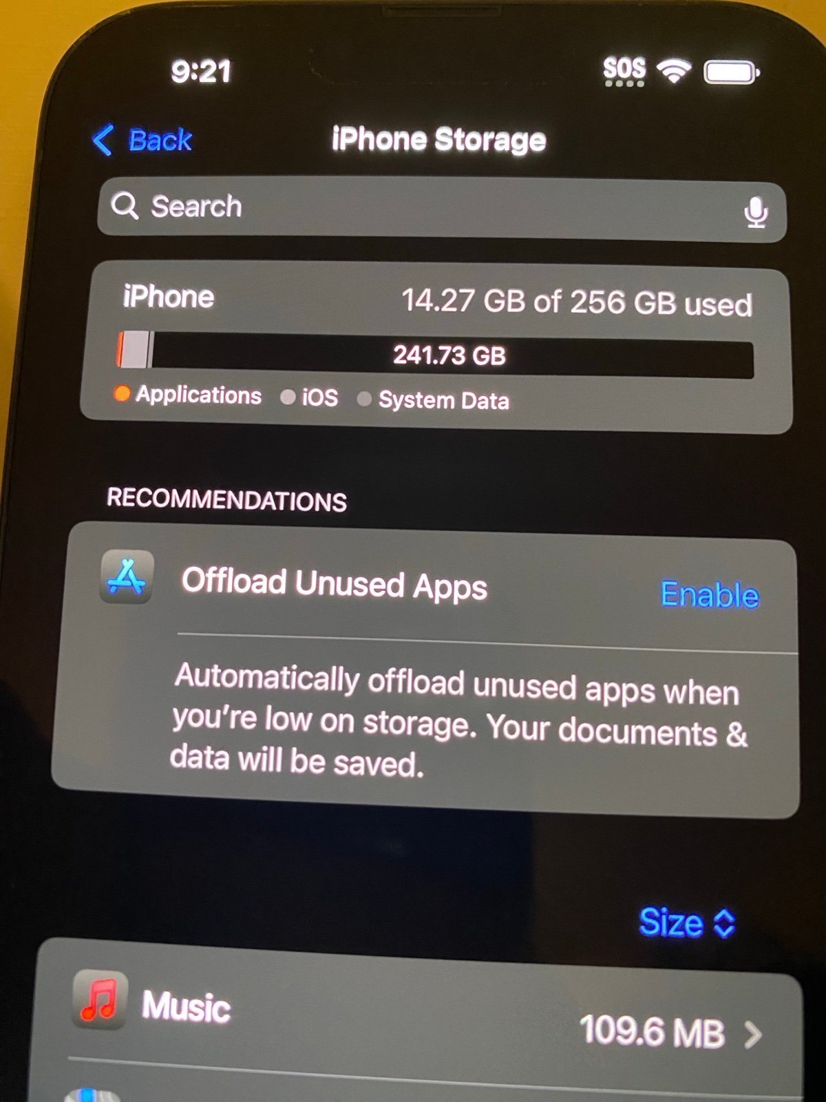 iPhone 13 Pro Max 256gb - Sierra Blue- Carrier Unlocked 6V26