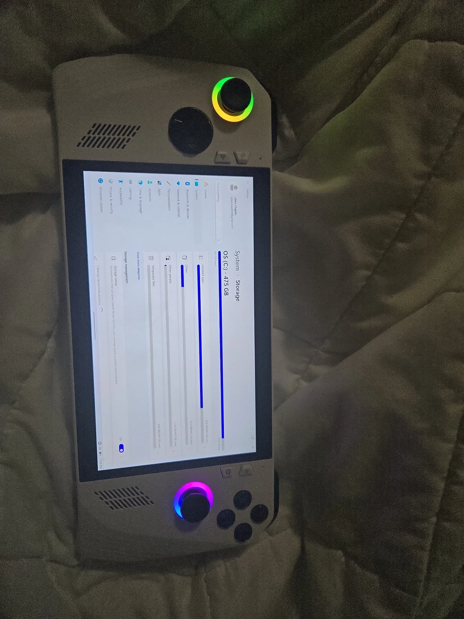 ASUS rog ally z1 3E89