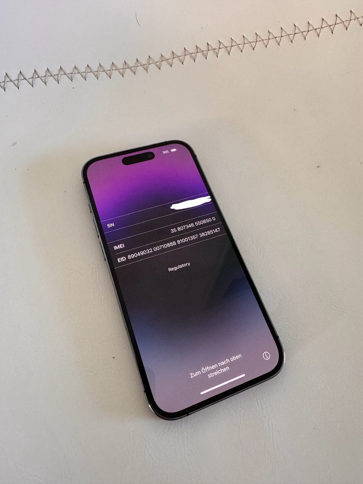 Apple iPhone 14 Pro 128 GB in Deep Purple for Unlocked 3U93