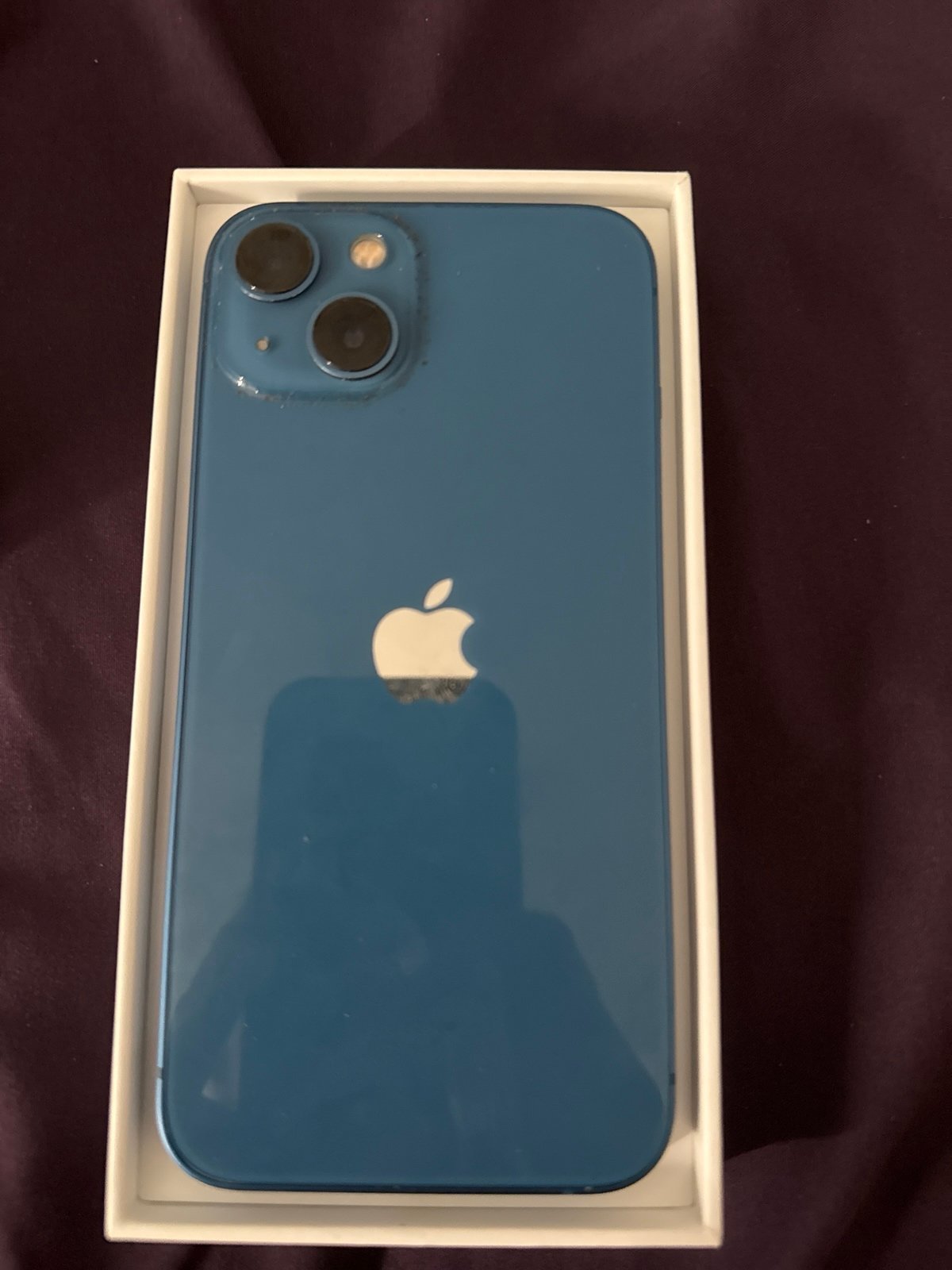 iPhone 13 256 GB (Blue) unlocked 7W37