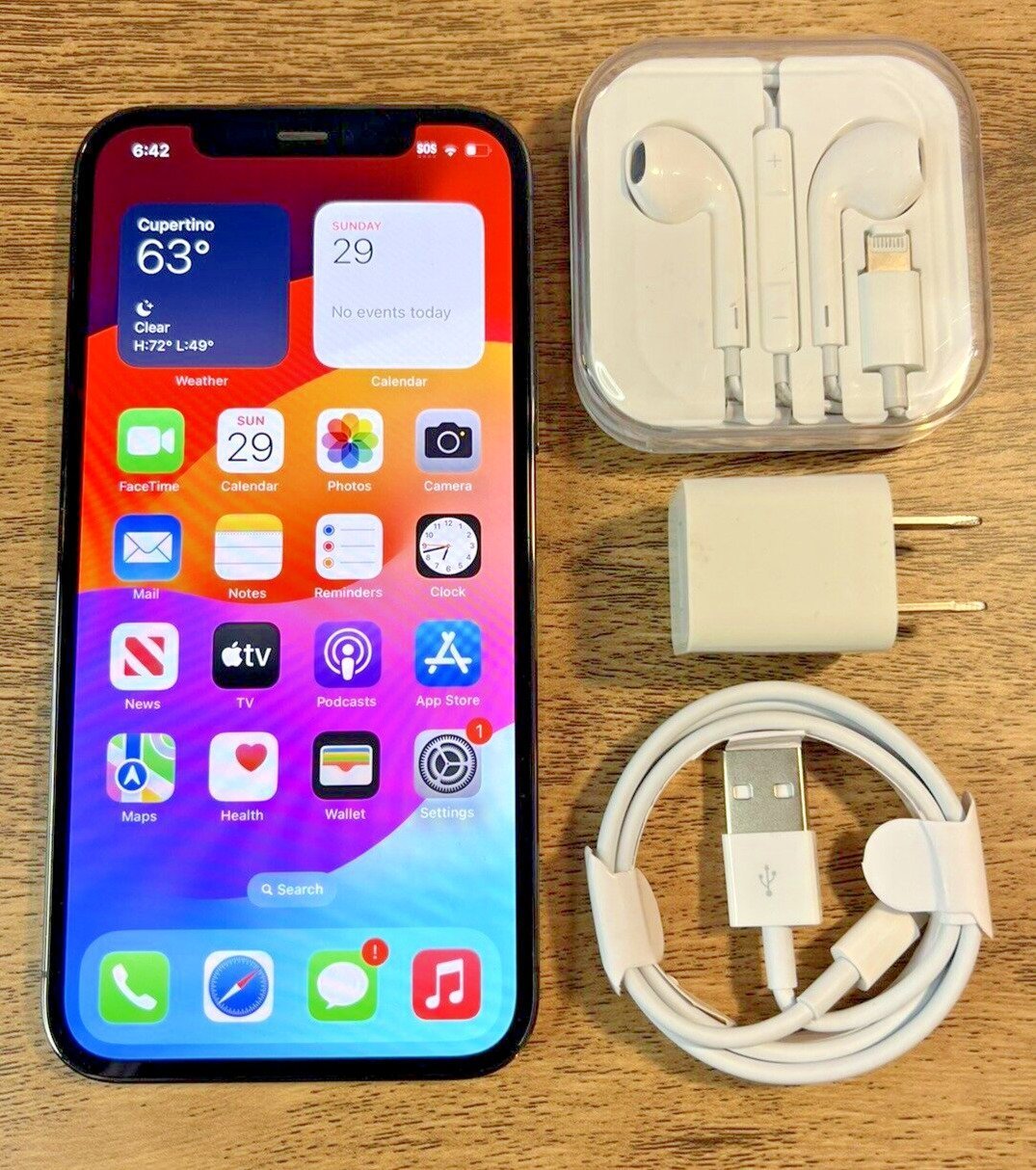 Apple Iphone 12Pro 128GB Graphite GSM/CDMA Factory Unlocked Grade A Battery 100% 8N58