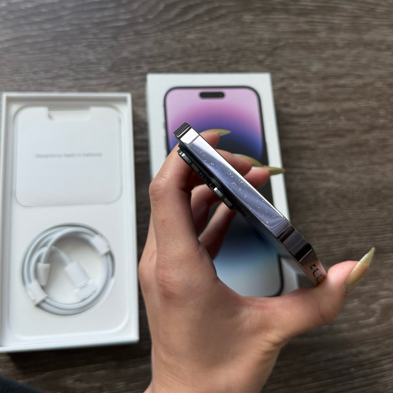 Apple iPhone 14 Pro Max 256 GB in Deep Purple 9M27