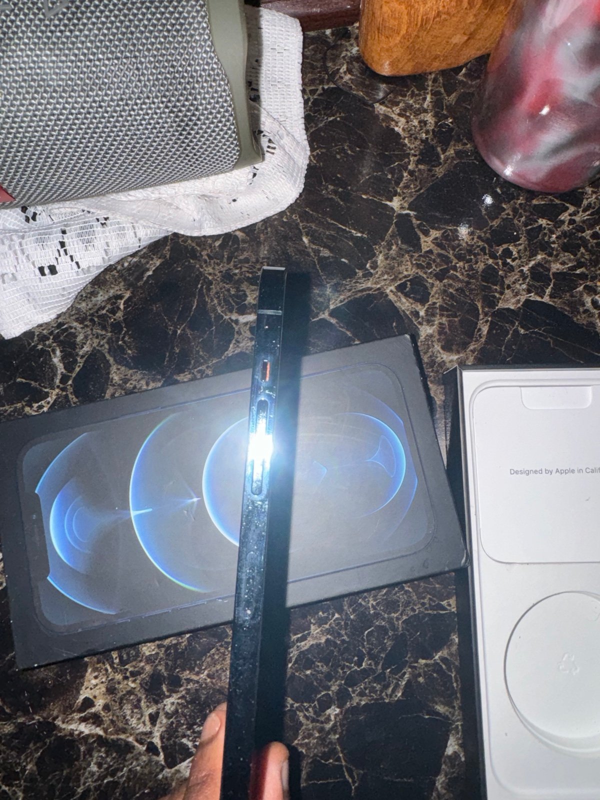 Apple iPhone 12 Pro 128 GB in Pacific Blue Unlocked 7Y37