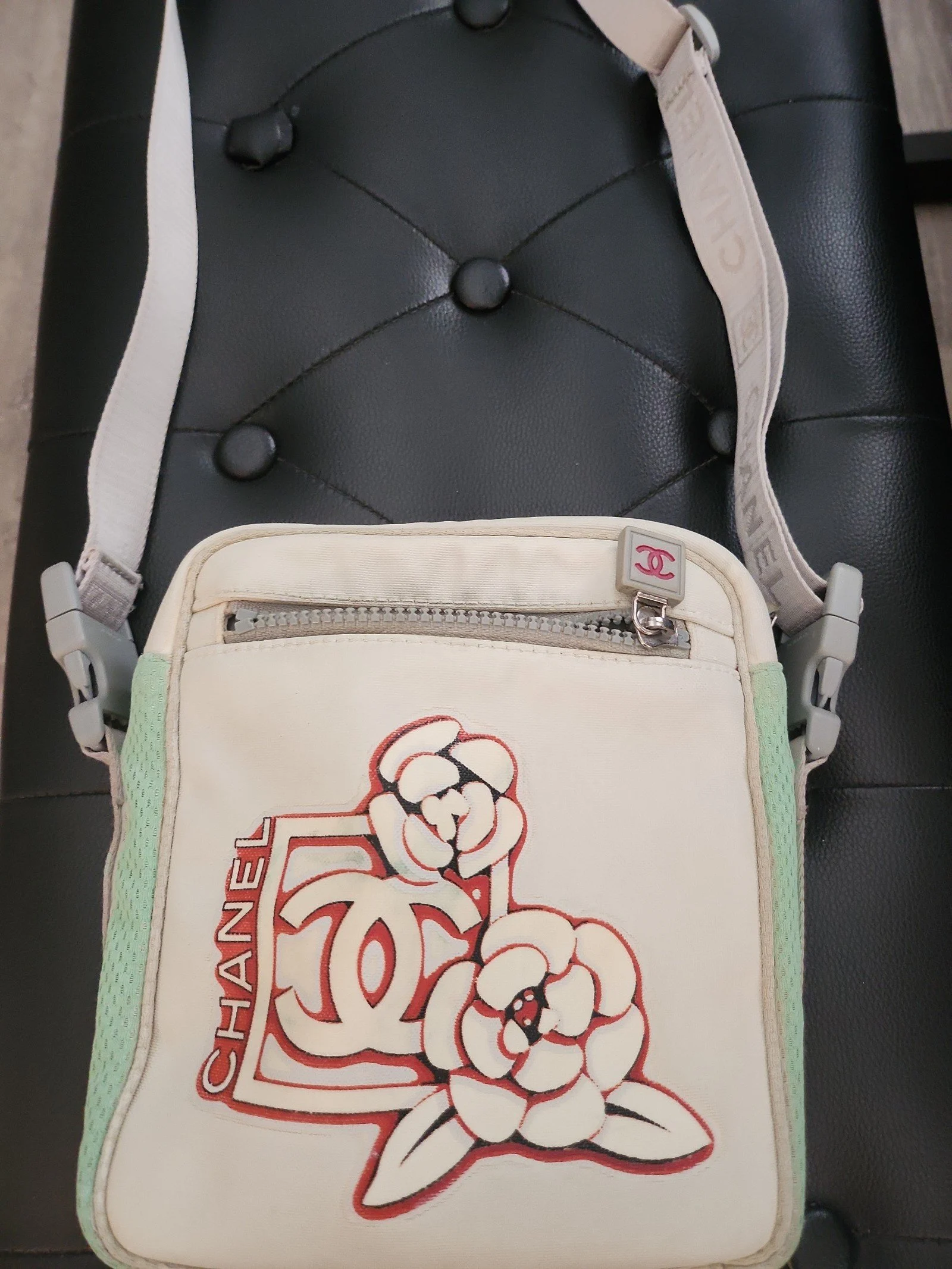 Chanel sport messenger bag