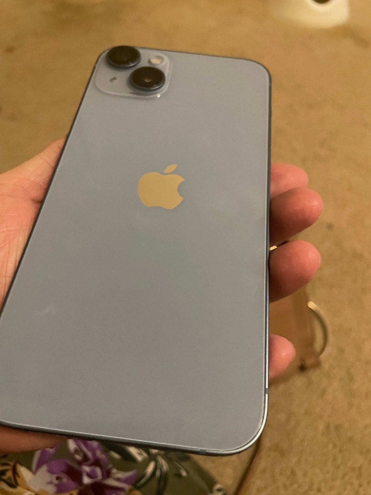 iPhone 14 plus UNLOCKED BLUE 6P89