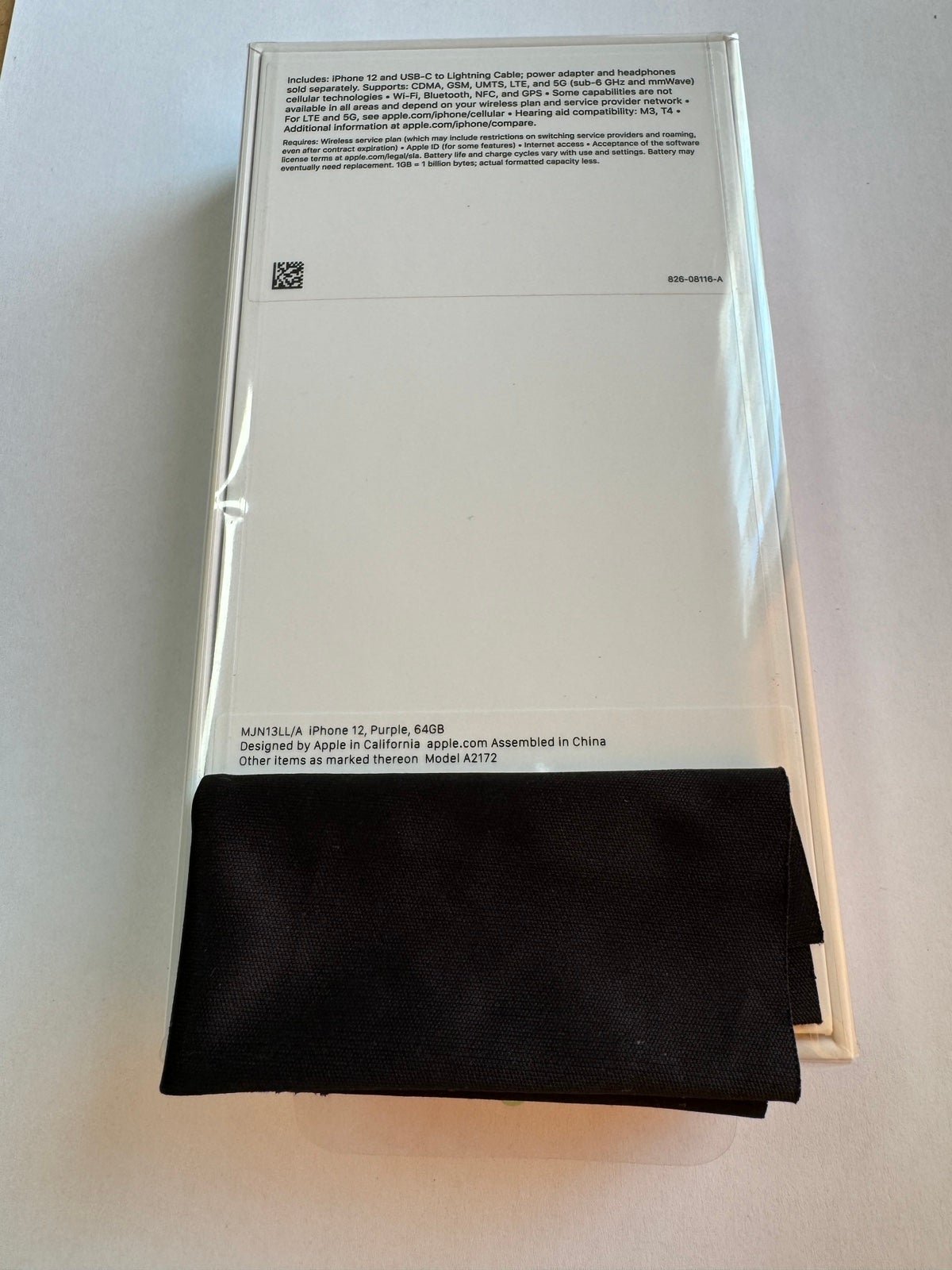 iPhone 12 Purple 64GB Unlocked 7B21