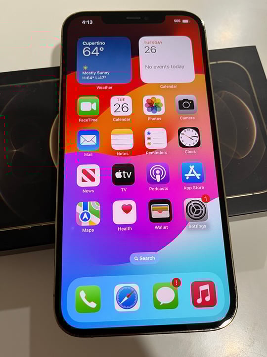 Apple iPhone 12 Pro Max - 256GB - Gold Unlocked 9N73