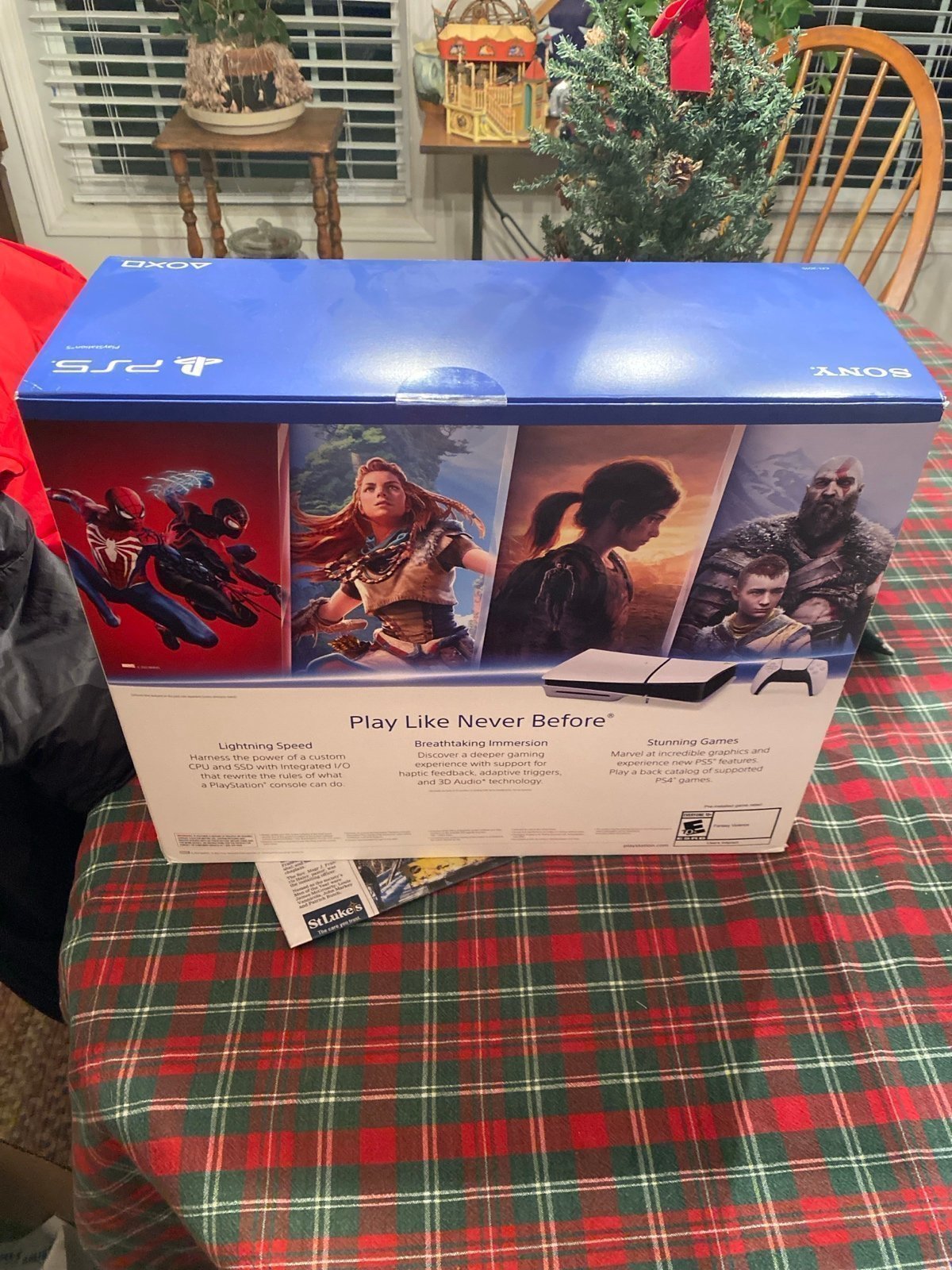 PlayStation 5 PS5 Sony Slim Disc Video Game Console New 6E61