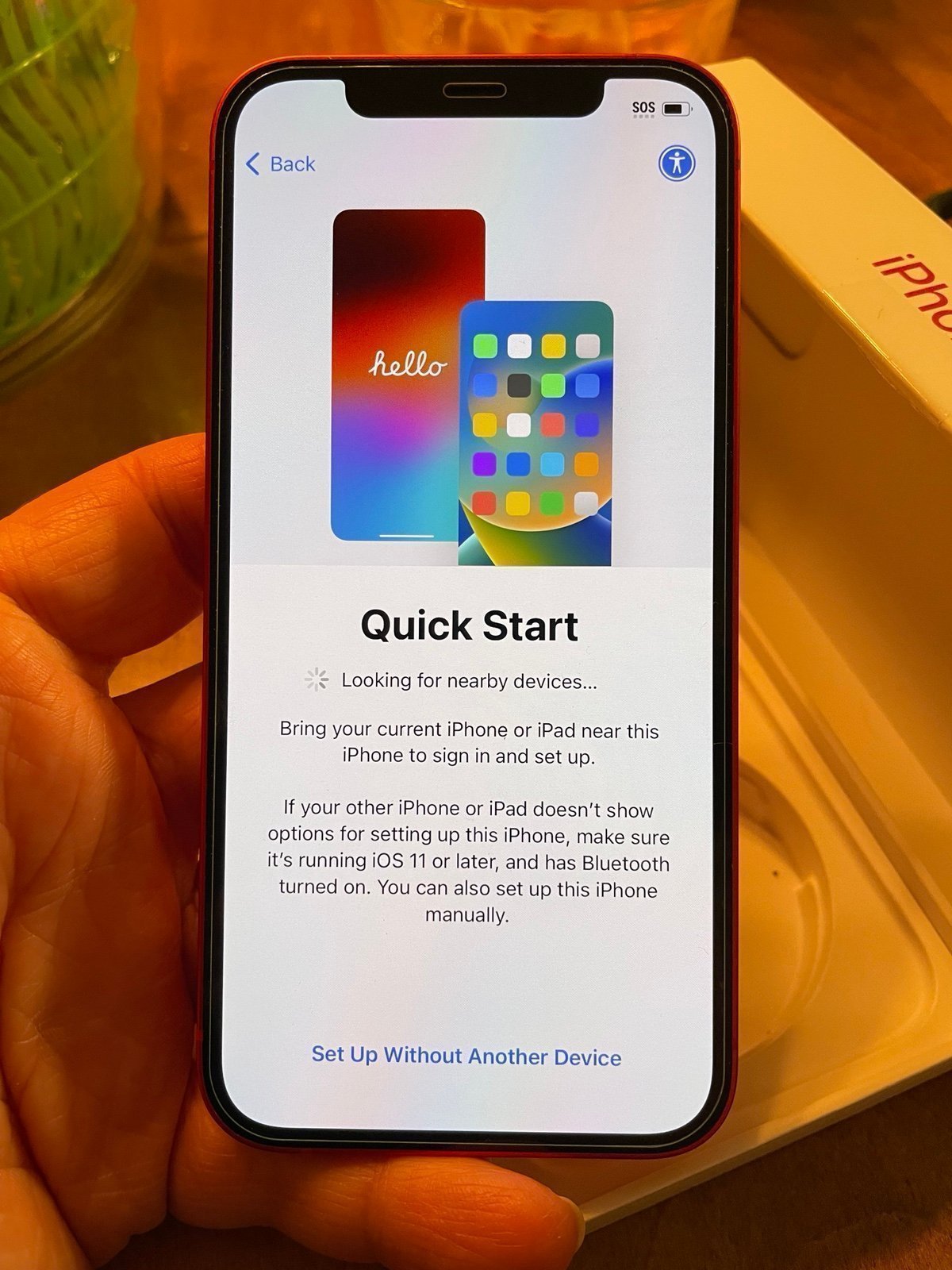 Apple iPhone 12 128GB AT&T Cricket - PERFECT!  — Battery Health @ 90% 9B53