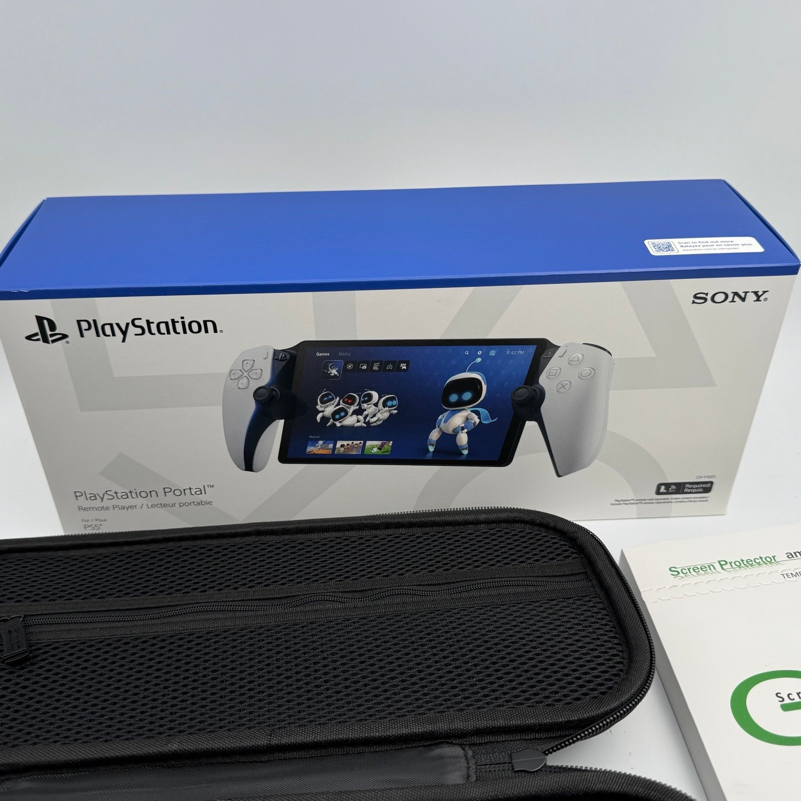 PlayStation Portal + Carrying Case + Screen Protector Brand NEW Bundle 8K73