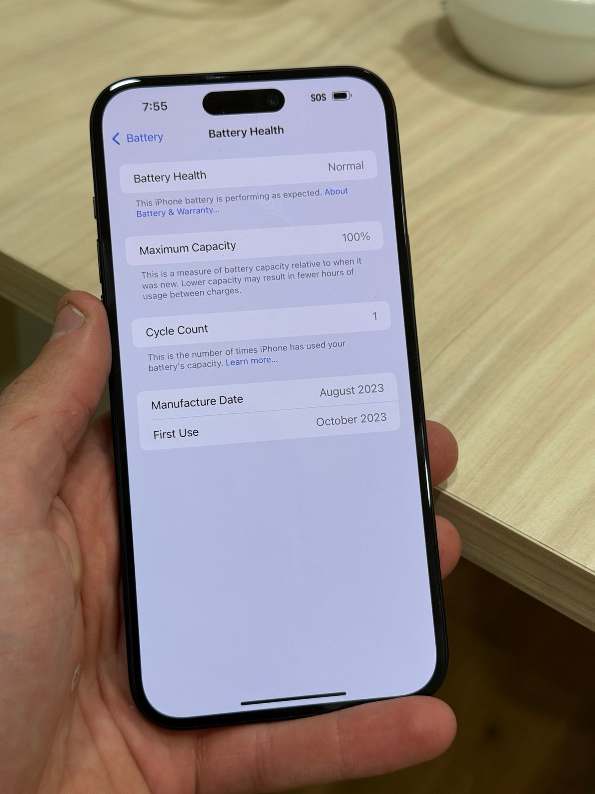 iPhone 15 plus 128gb Verizon 1W89