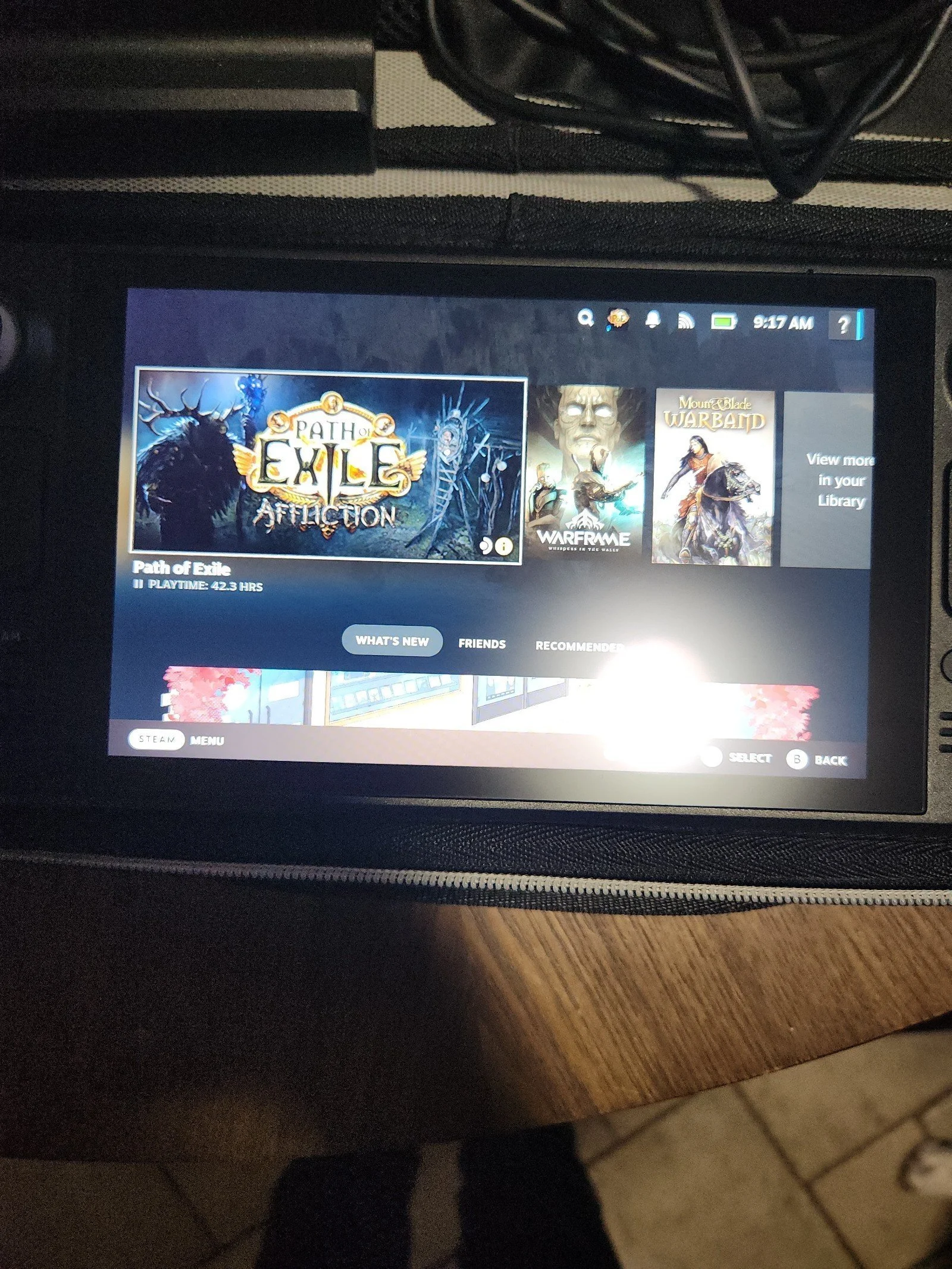 steam deck 512gb with charging stand 3N76