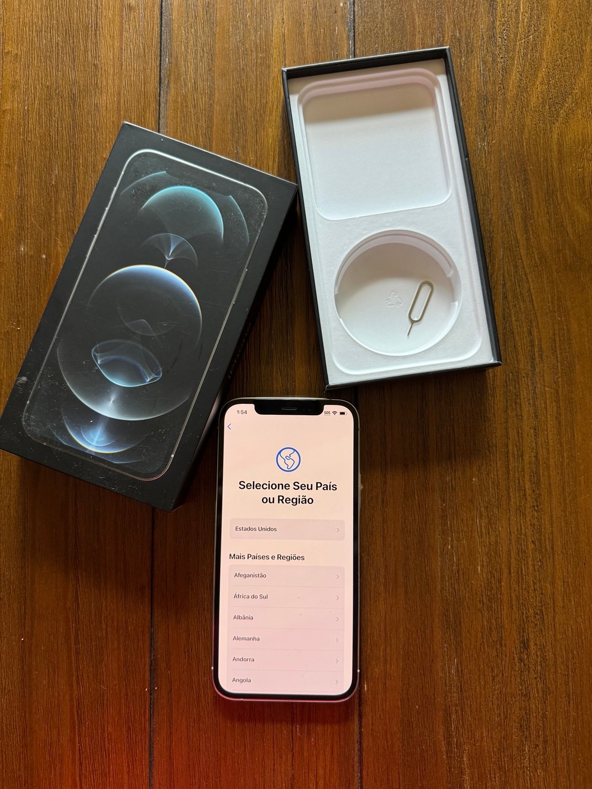 iPhone 12 Pro silver 256GB unlocked 2H95