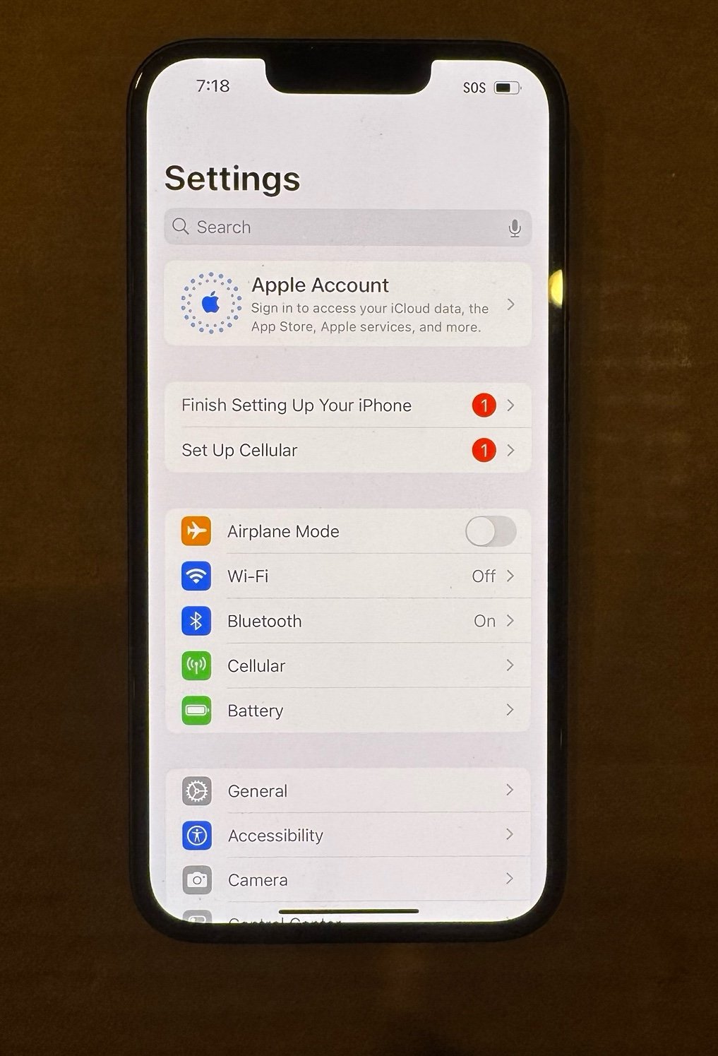 Apple iPhone 14 256gb in Midnight - iCloud & Carrier Unlocked With Otterbox 8J63