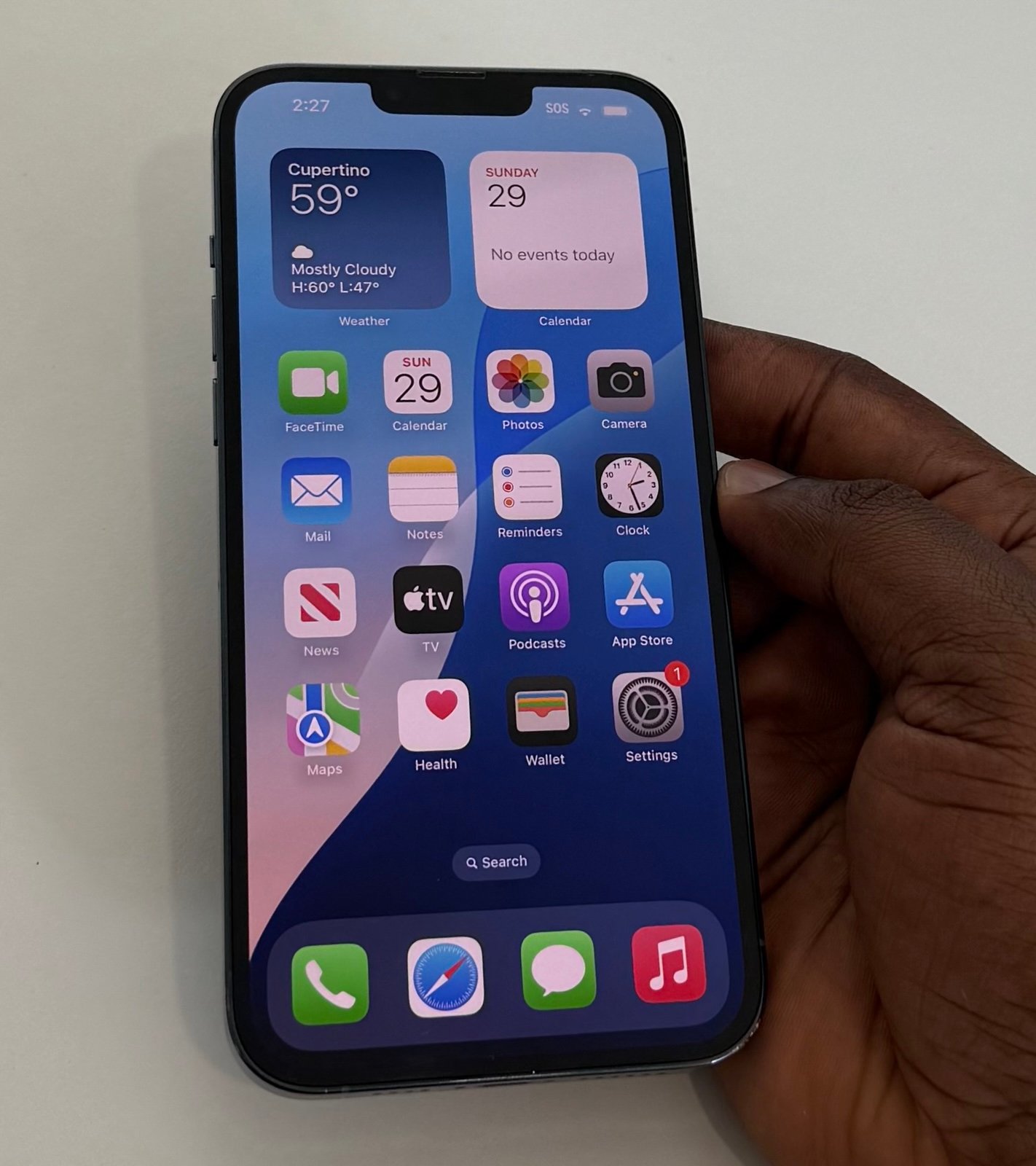 iPhone 13 Pro Max 128GB in Serria Blue FOR SPECTRUM ONLY 8V76