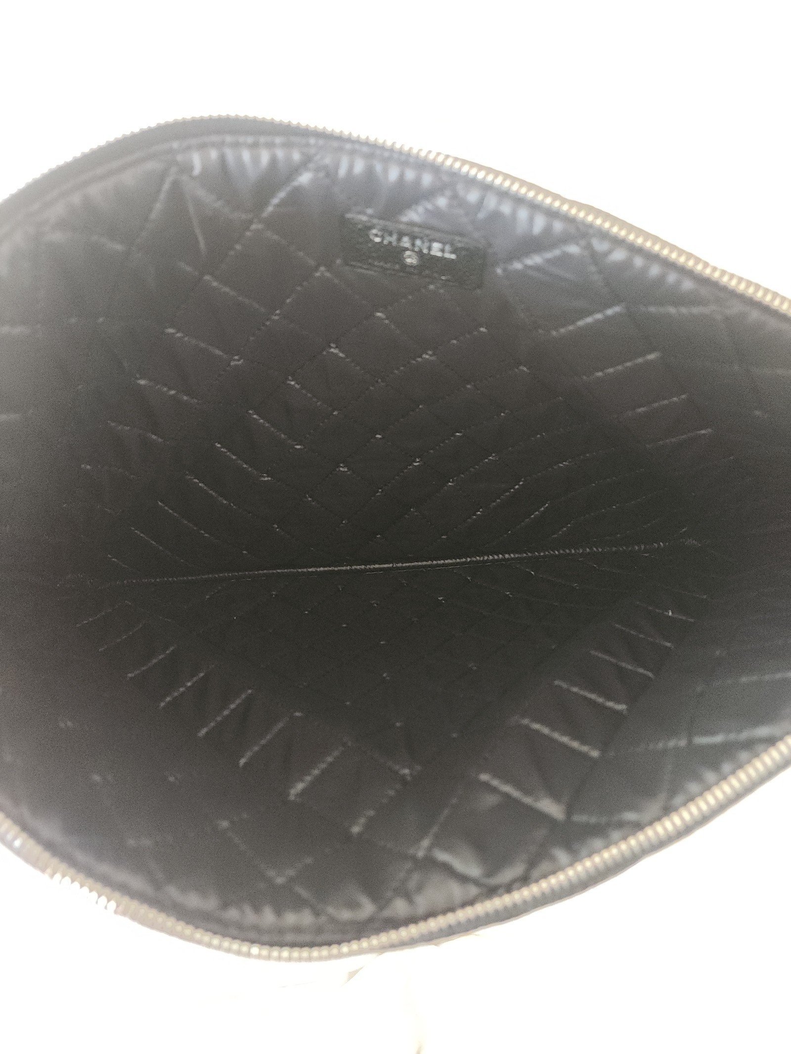 Chanel REV Black Caviar Pouch