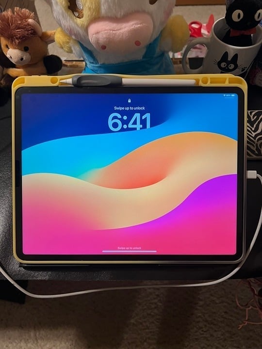 iPad Pro 12.9 6th Generation Wi-fi 128 GB with Apple Pencil 6B25