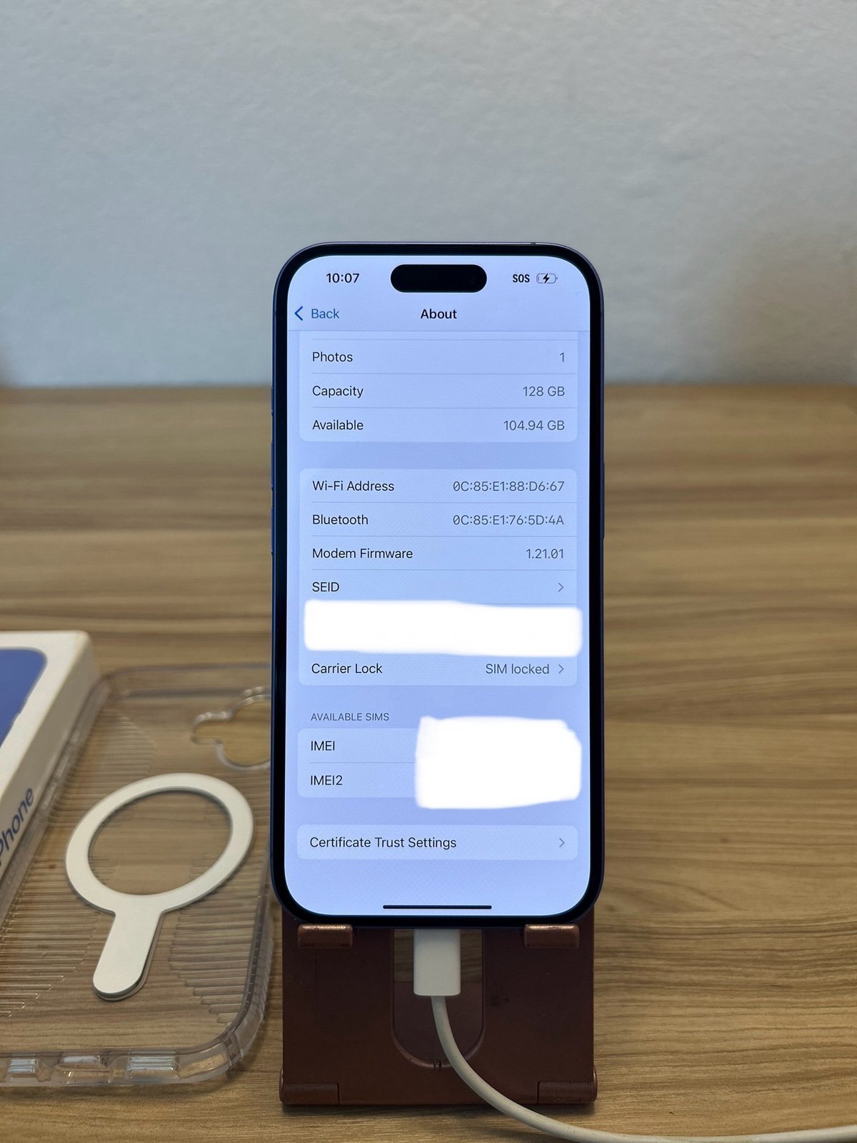 iPhone 16 128 Verizon 5K81