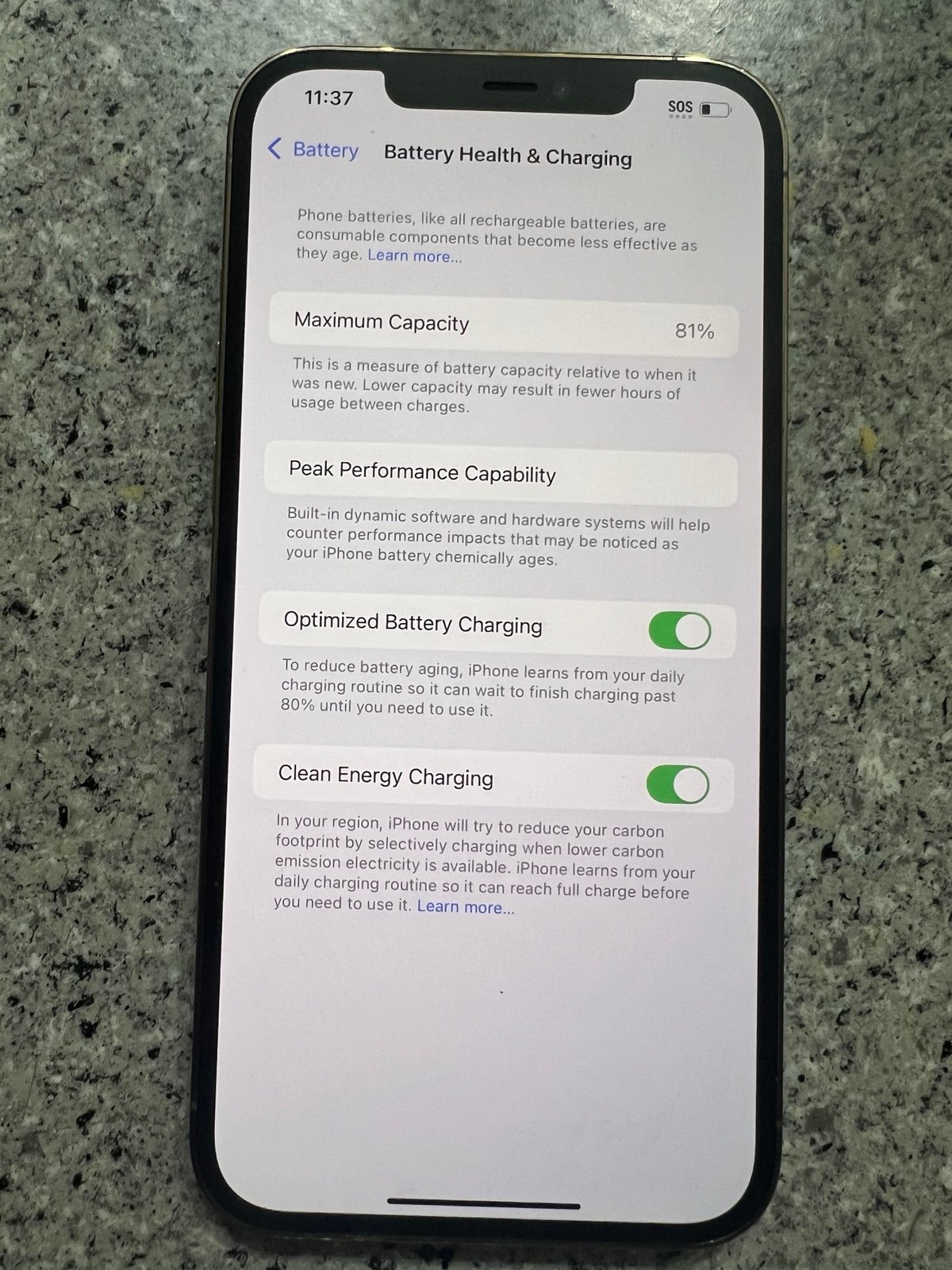iPhone 12 Pro Max unlocked 5T73