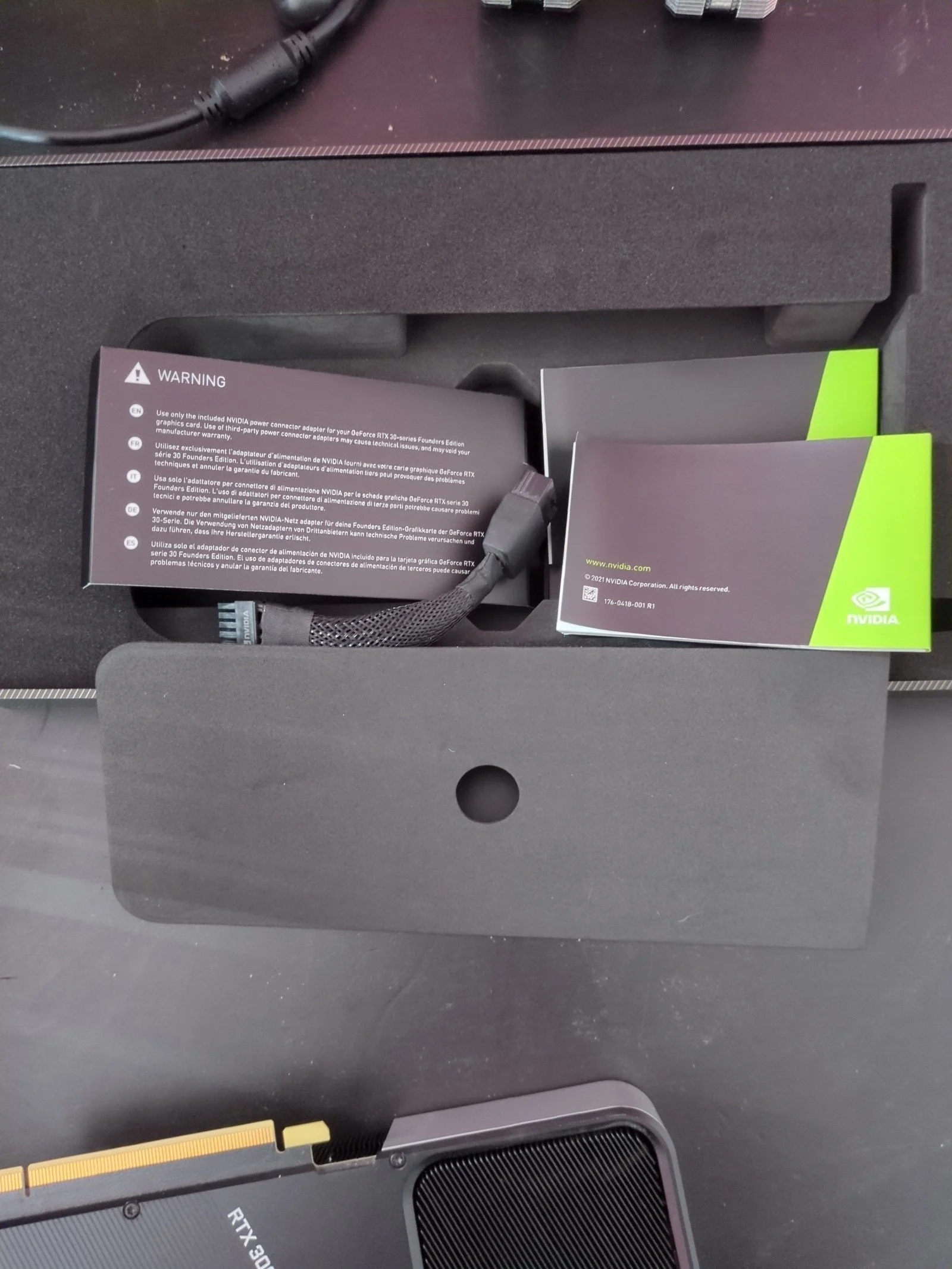 LIKE NEVW NVIDIA GeForceRTX 306OTI Founders Edition8GB GDDR6 Graphics Card GPU