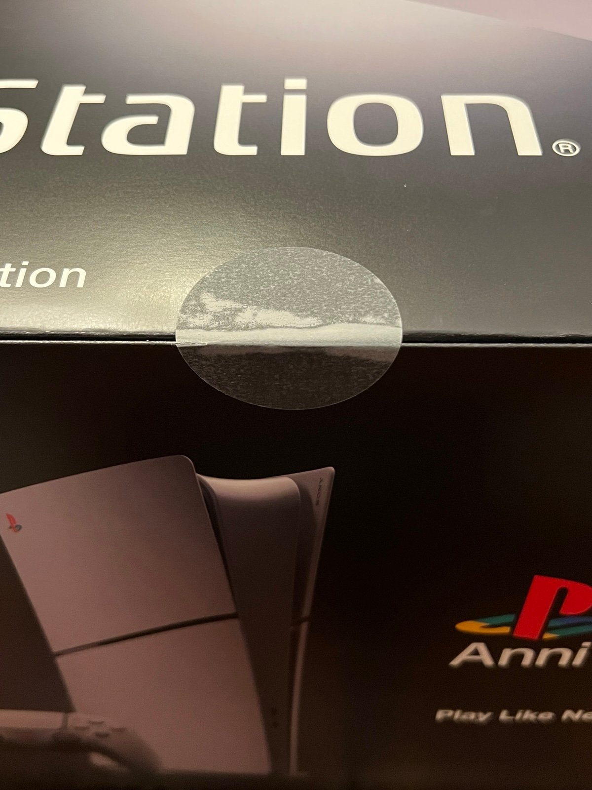 NEW PlayStation 5 PS5 Slim Digital Console 30th Anniversary Edition Damaged Box 5B97