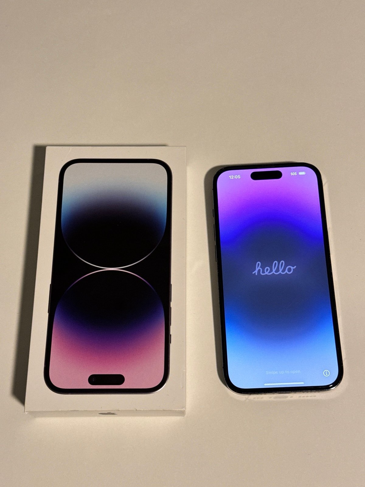 iPhone 14 Pro (T-mobile) Deep Purple 128gb 5E93