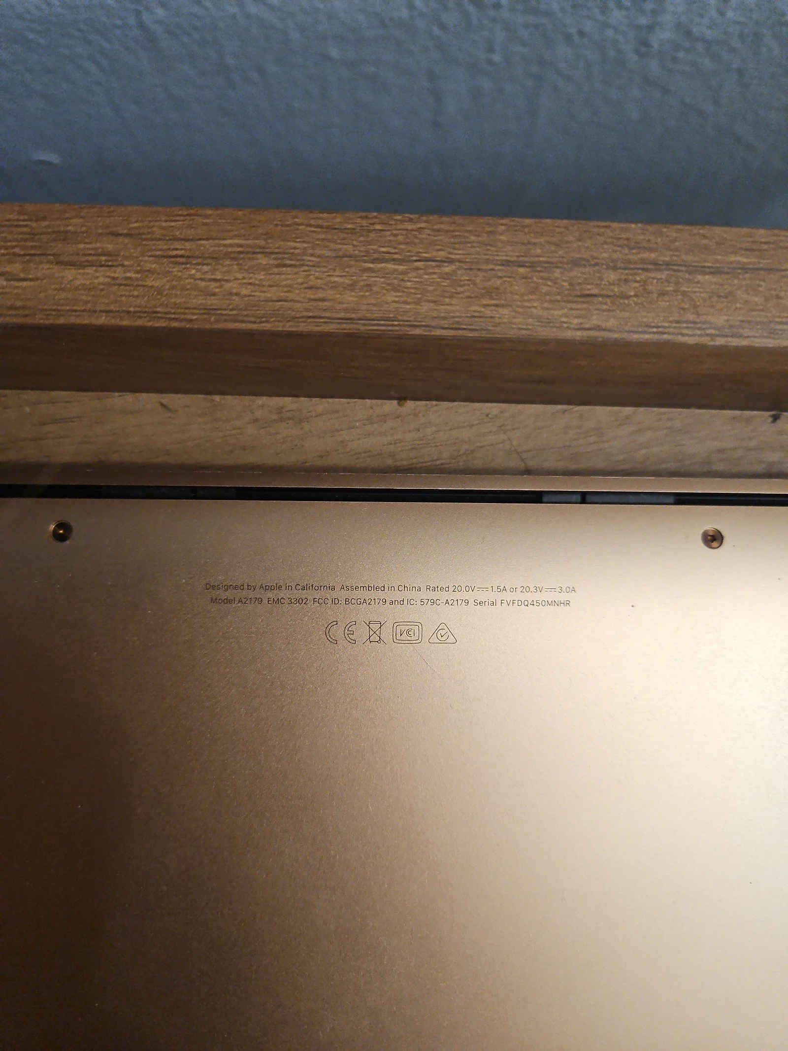 Rosegold Apple Macbook Air