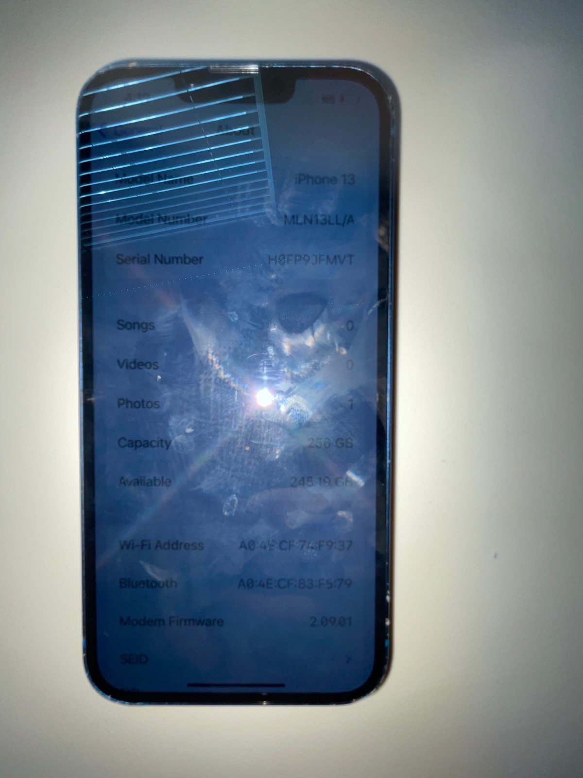 Apple iPhone 13 256 GB in Blue for T-Mobile 2O66
