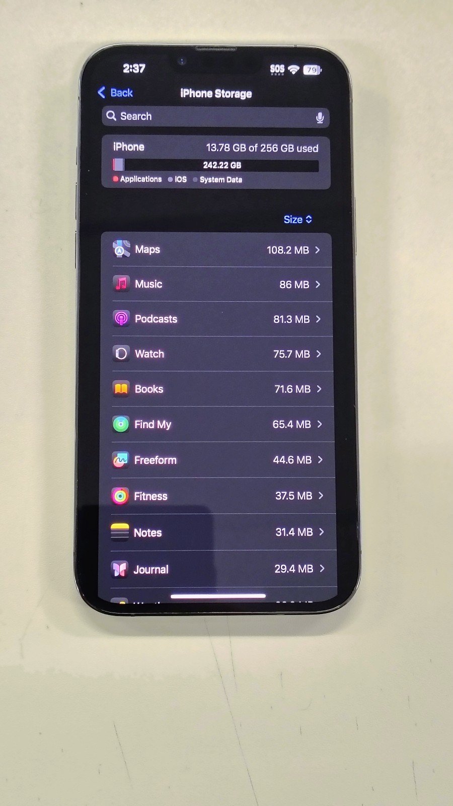 iPhone 13 Pro Max 256GB USA Unlocked 2A79