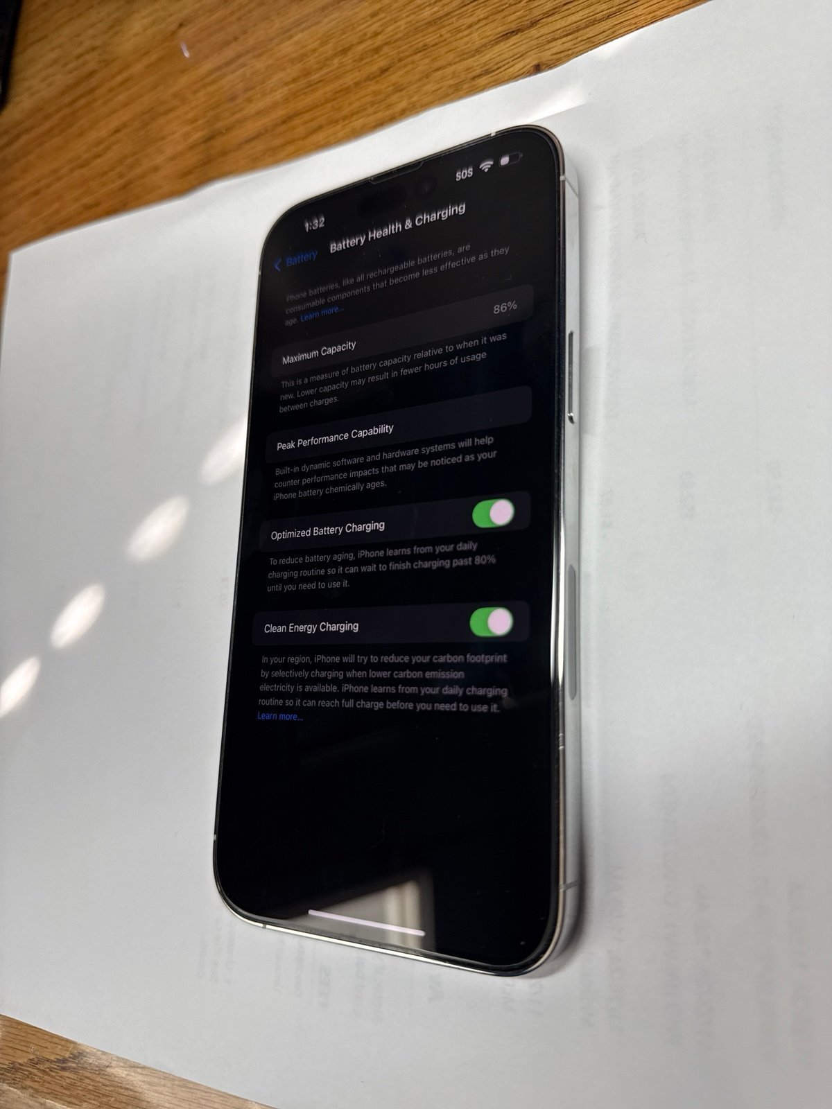 iPhone 14 Pro Max white 9Y86