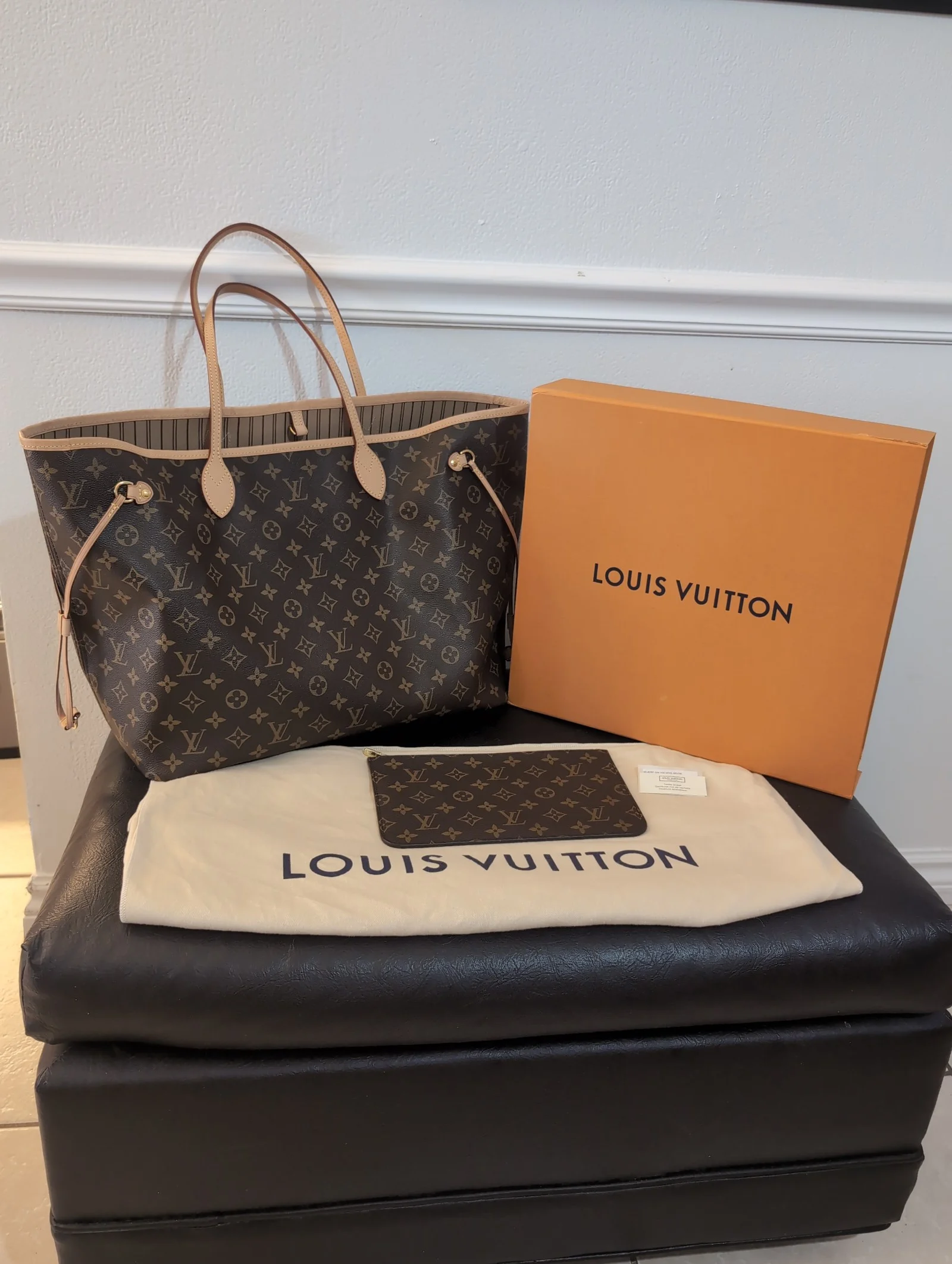 Louis Vuitton NEW Neverfull GM Tote