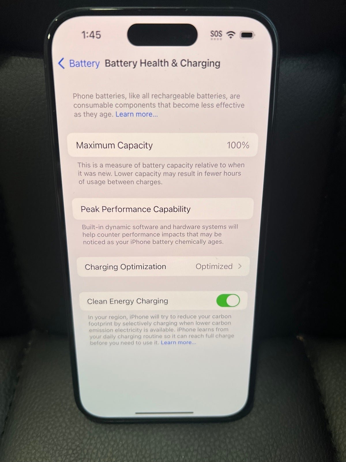 iPhone 15 pro. 256gb. Blue titanium 6H67