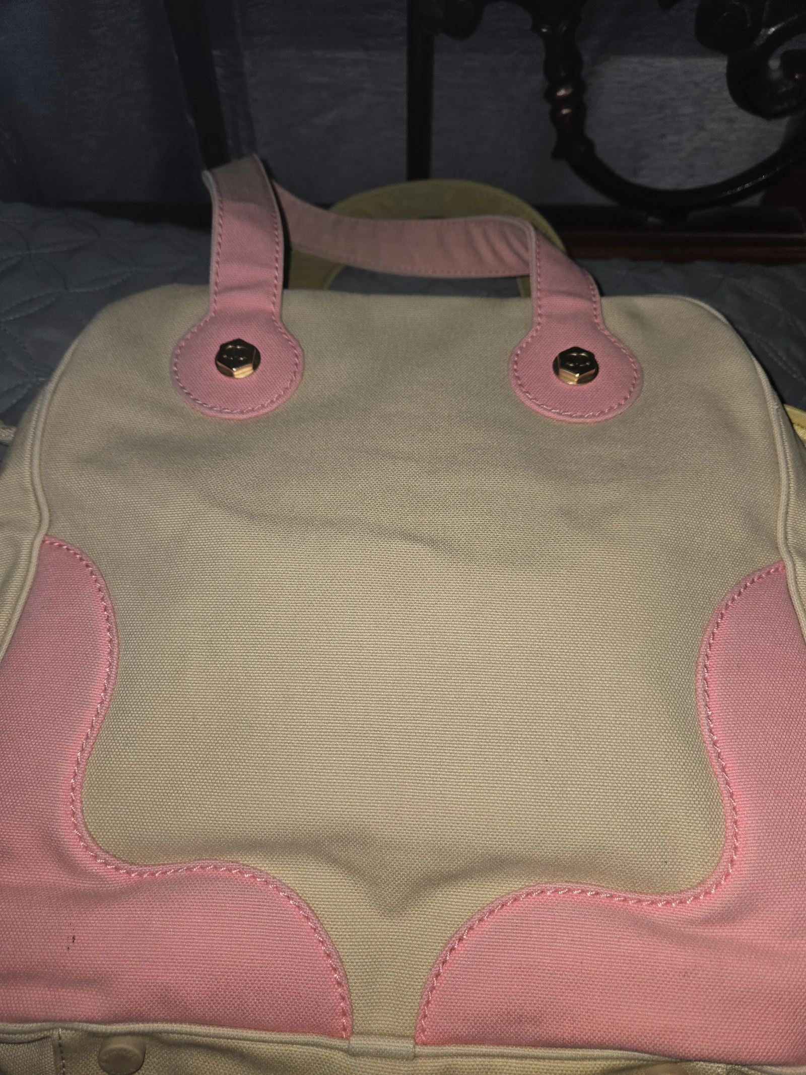 Chanel Vintage Marshmallow CC Handbag