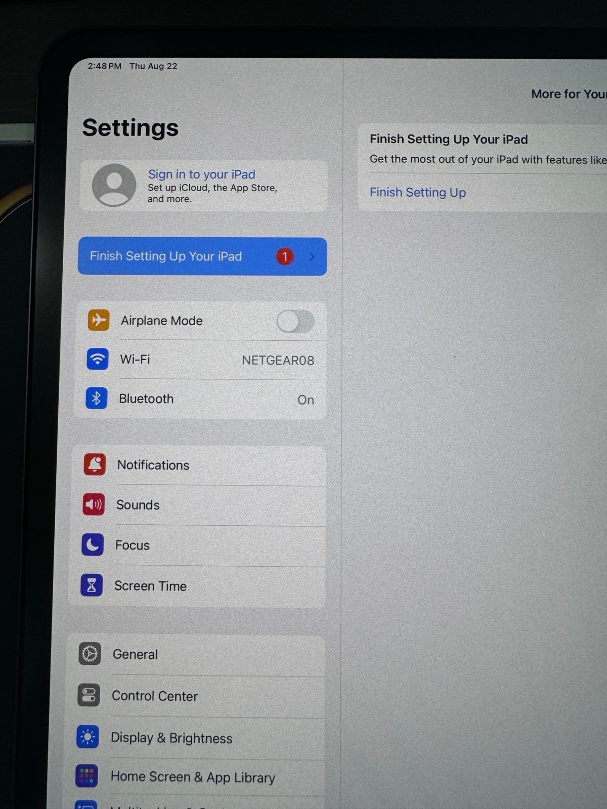 iPad Pro 13 inch M4 256GB WiFi 1U13