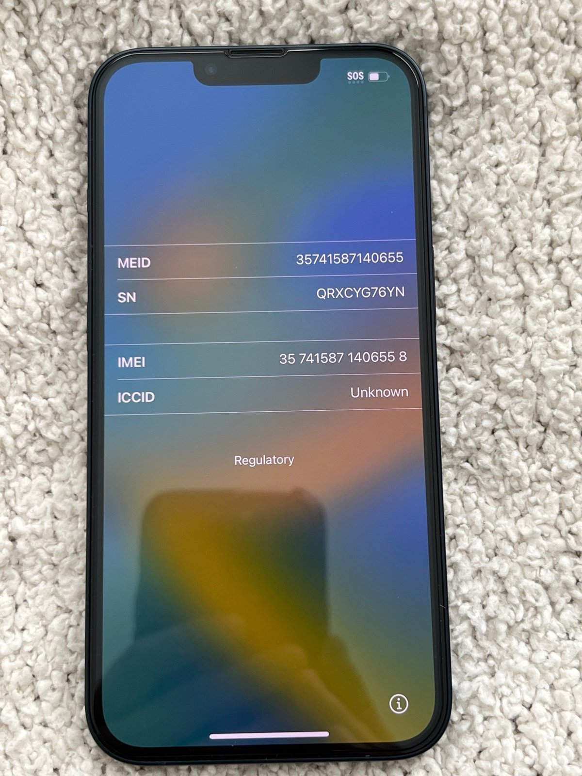 iPhone 13 256 gb 5S29