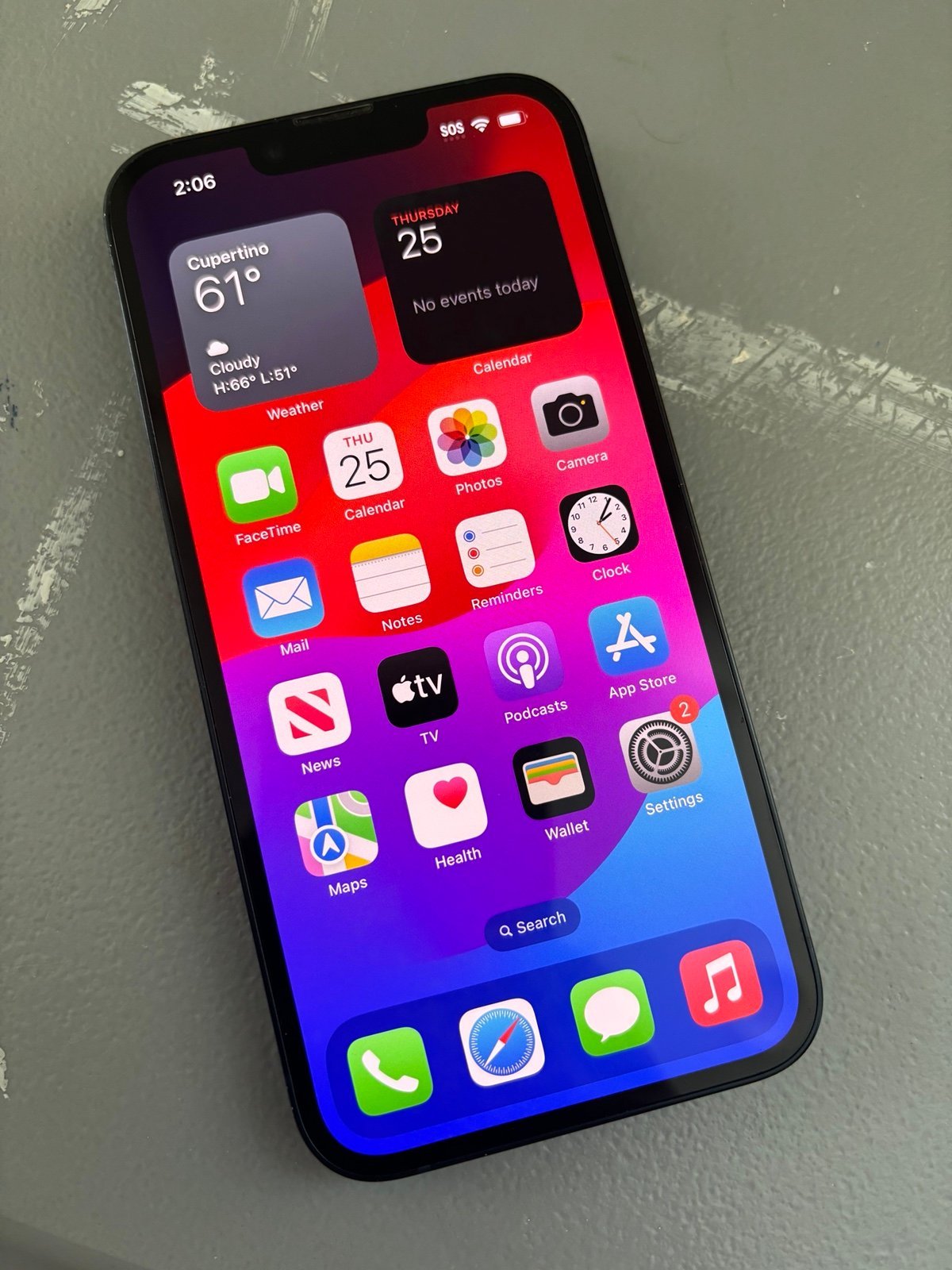 Apple iPhone 14 128 GB in Midnight for Unlocked 7S76