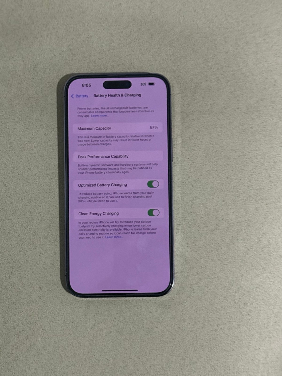 IPhone 14 Pro Max Like New unlocked with new original charger and block 1U57