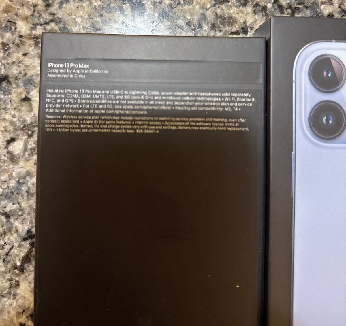 iPhone 13 Pro Max Sierra Blue 256 GB Apple 7N71