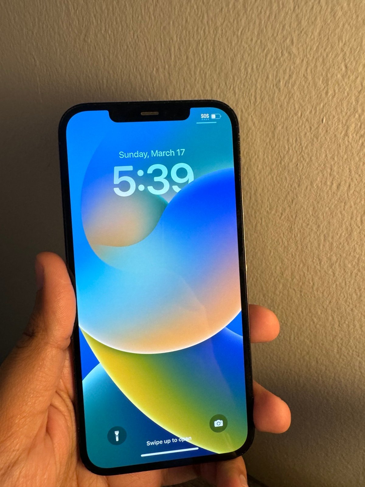 Apple iPhone 12 Pro Max 128 GB in Pacific Blue unlocked 6Z55