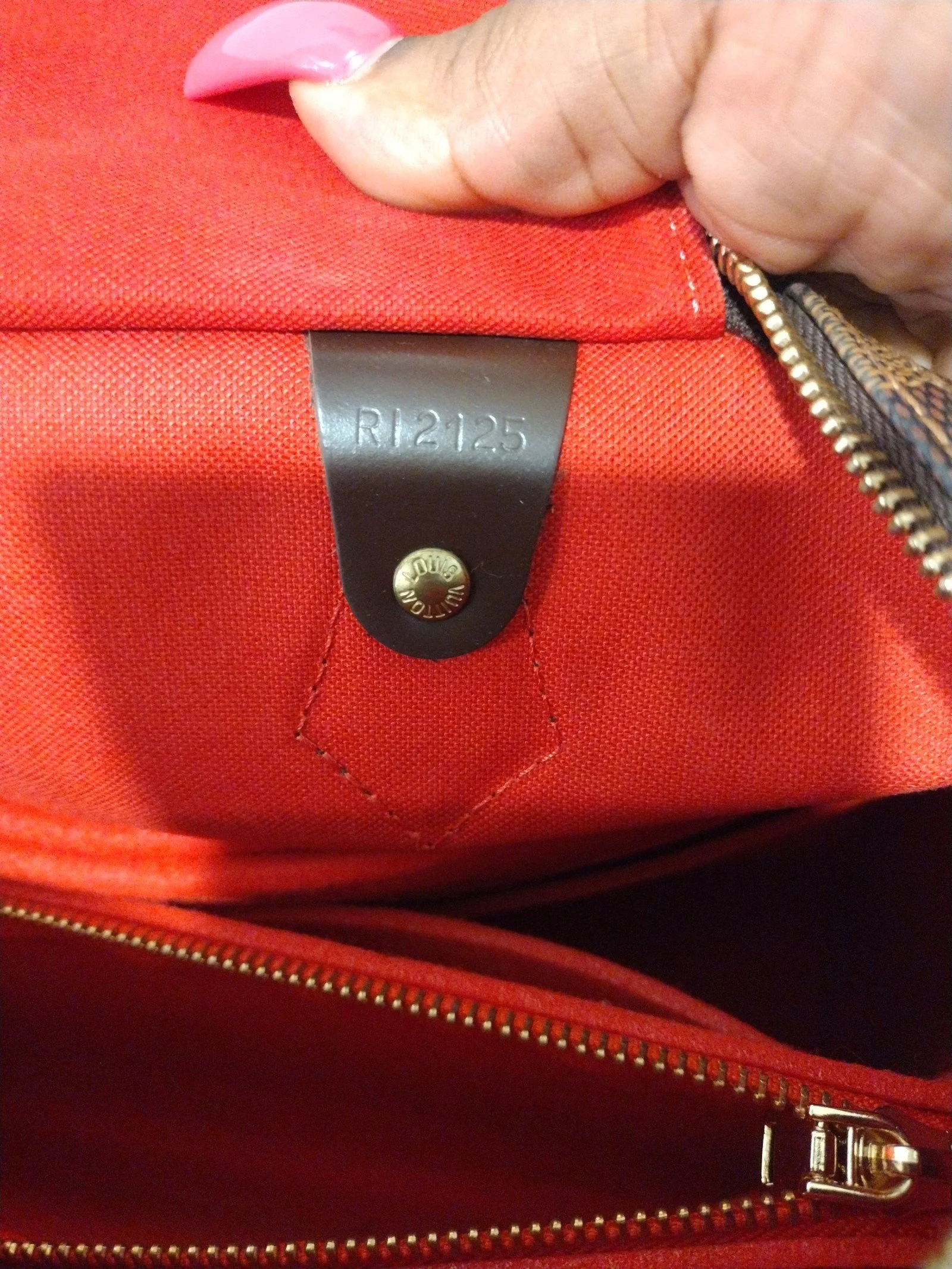 Louis Vuitton Damier Ebene 35