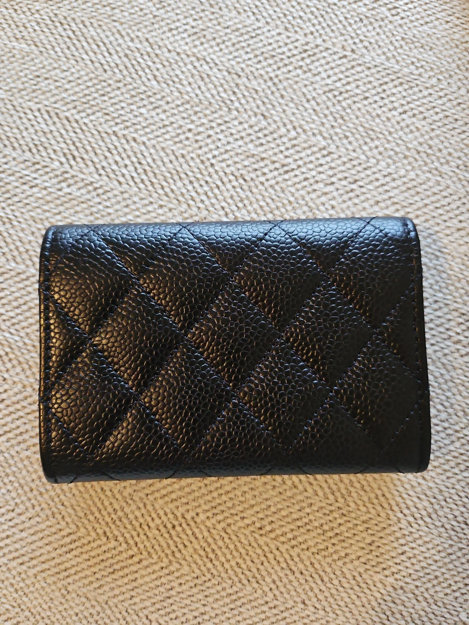 Chanel Caviar Flap Card wallet