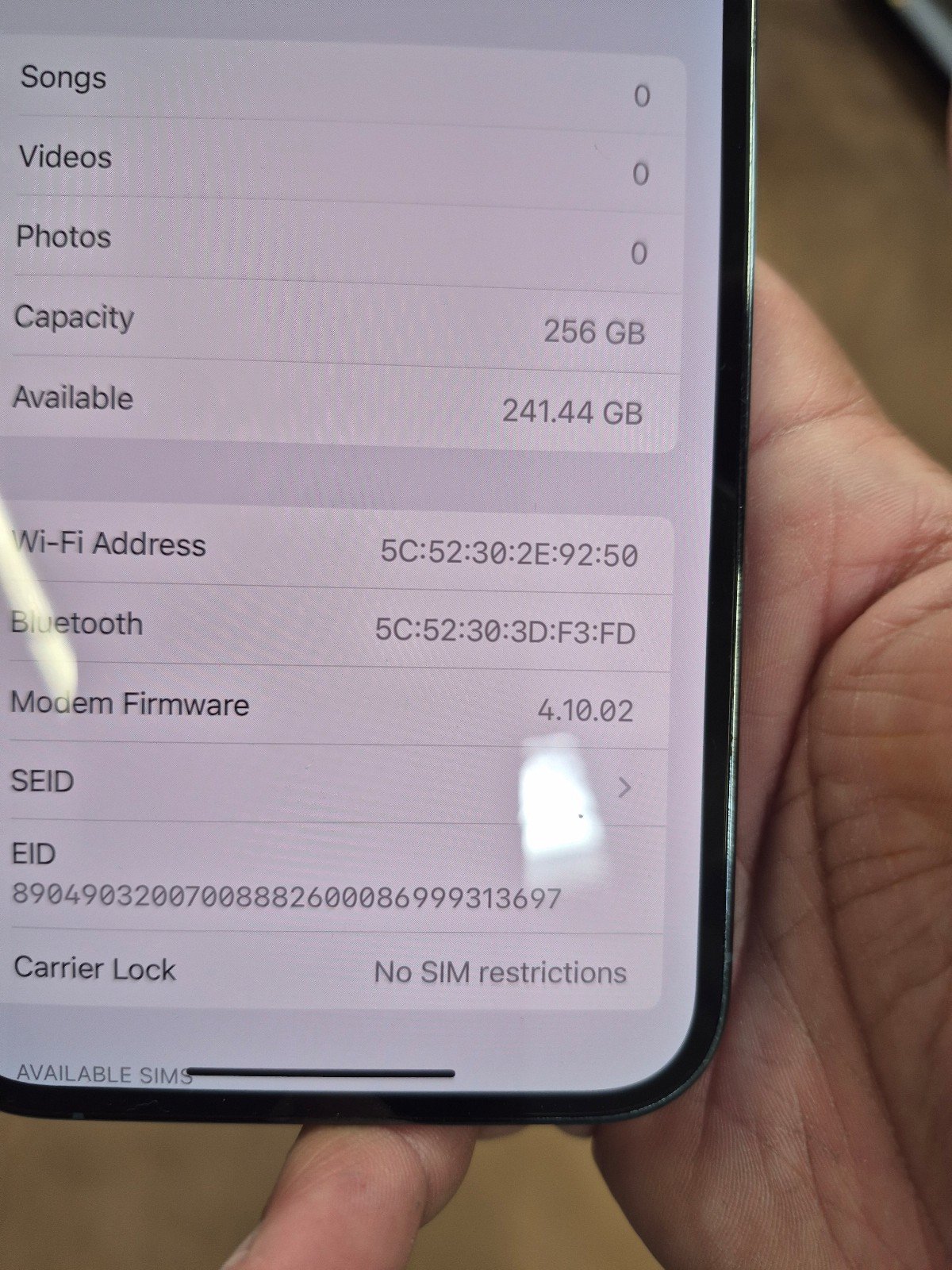 Apple iPhone 13 Pro Max 256GB 1L55