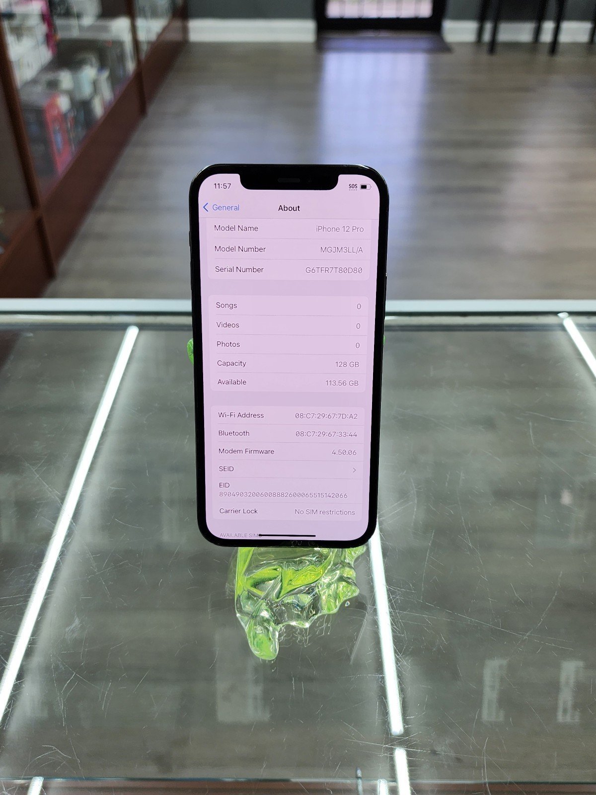 Apple iPhone 12 Pro 128 GB in Graphite for Unlocked 7Z83